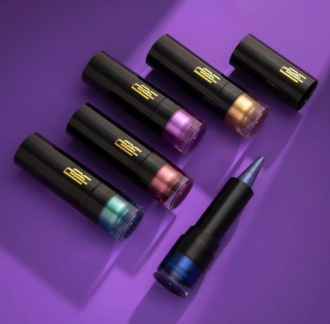 Black Radiance Metalicious Metallic Lipstick Lip Sculptor Lava Chrome (Burgundy) - Image 6